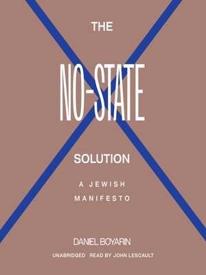 cover image of The No-State Solution
